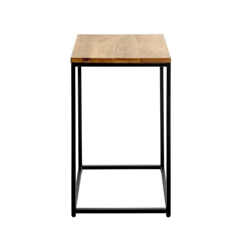 Table d'appoint plateau en chène 3S. x Home  - Nouveautes deco design