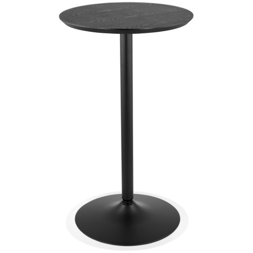 Table de bar design ACE Noir 3S. x Home  - Table de bar design