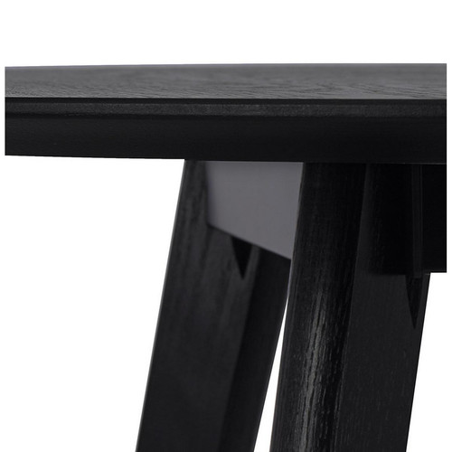 Table De Salle  à Manger Design SPACO Style Scandinave Noir