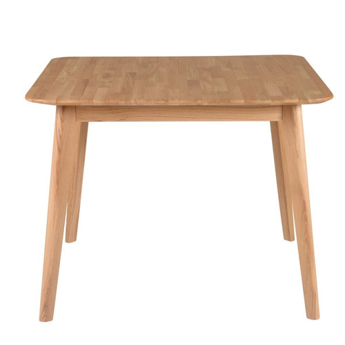 Table repas carré 100 cm, avec allonge - Nouveautes deco design