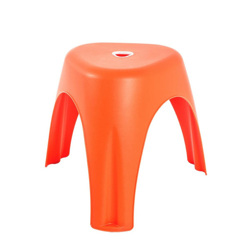 Tabouret empilable en PVC teint dans la masse Orange - 3S. x Home - Chaise design et tabouret design