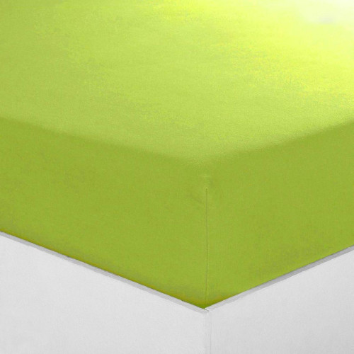 Drap-housse coton Sanitized® TERTIO® - vert anis 3S. x Tertio (Nos Unis)  - Promos chambre lit