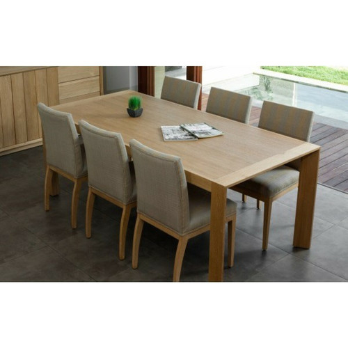 Table à manger 200 en chêne massif COPA 3S. x Home  - Table en bois design