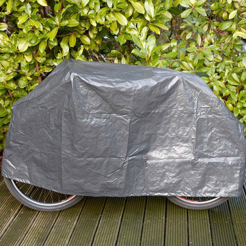 Housse de protection pour vélo BICI gris - becquet - Nouveaute jardin