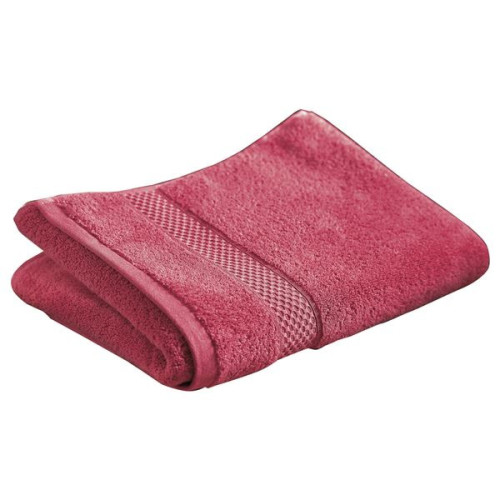 Drap de bain AIRDROP rose en coton  - becquet - Tout le linge de bain
