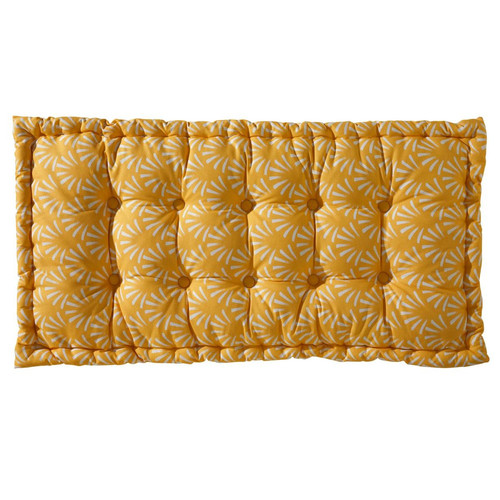 Futon jaune Luberon becquet  - Textile design