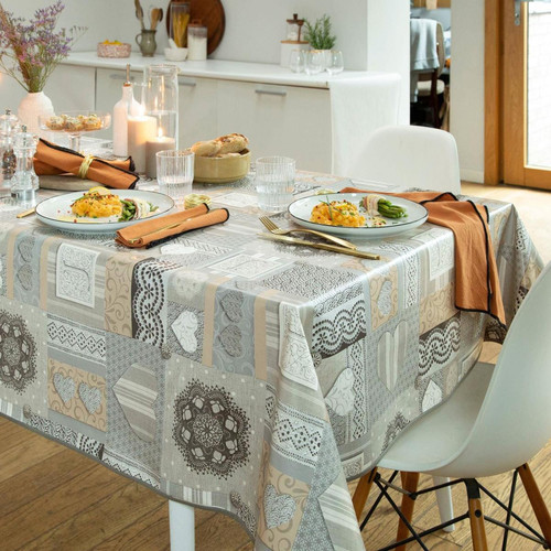 Nappe LOVELY gris