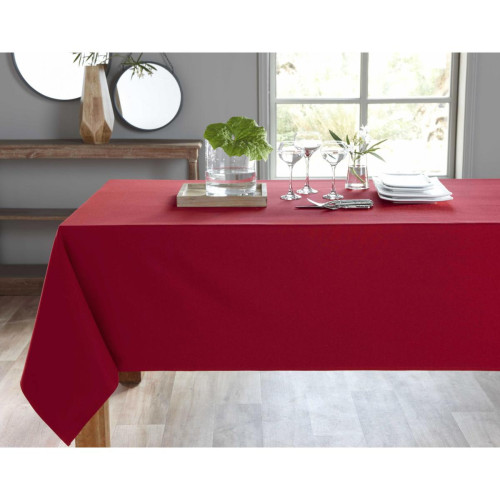 Nappe LONA rose framboise en coton becquet   - Cuisine salle de bain becquet