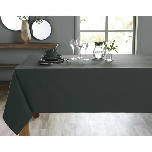 Nappe LONA gris en coton becquet  - Promos deco design 20 a 30