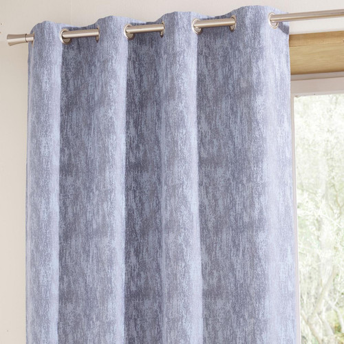 Rideau occultant Bleu gris ASTER  becquet  - Textile design