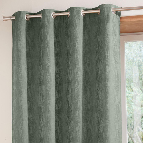 Rideau occultant Vert kaki ASTER  becquet  - Textile design