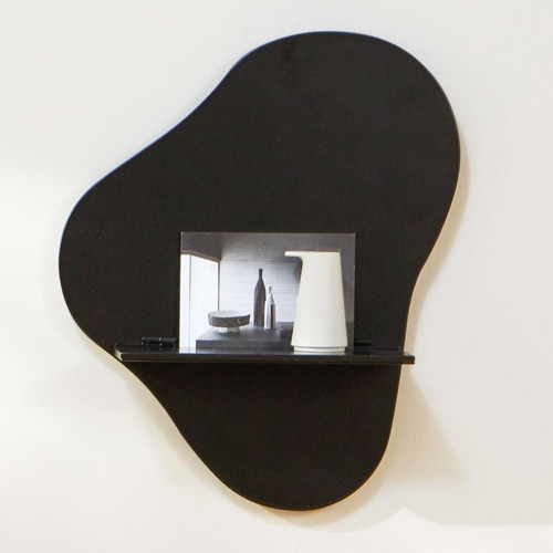 Etagère Murale PIGMENT Noire - becquet - Salon meuble deco