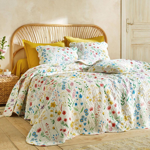 Couvre lit multicolore en coton COLORBLO  - becquet - Becquet meuble & déco