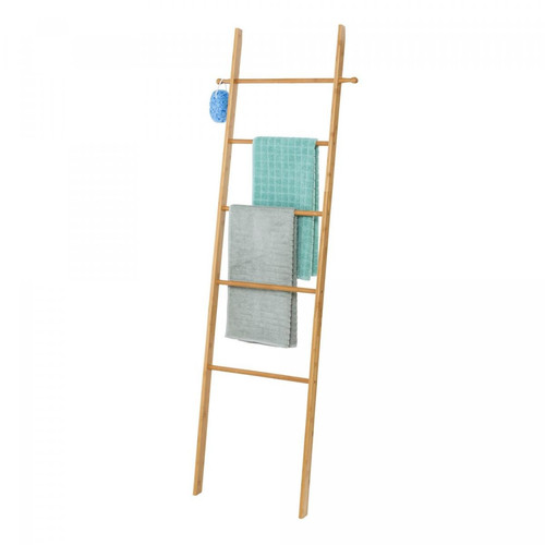 Porte-serviettes échelle BARIO en bambou - Meuble salle de bain design