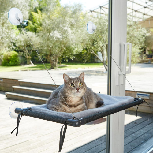 Hamac pour chat RELAX CAT Noir becquet  - Accessoires animaux