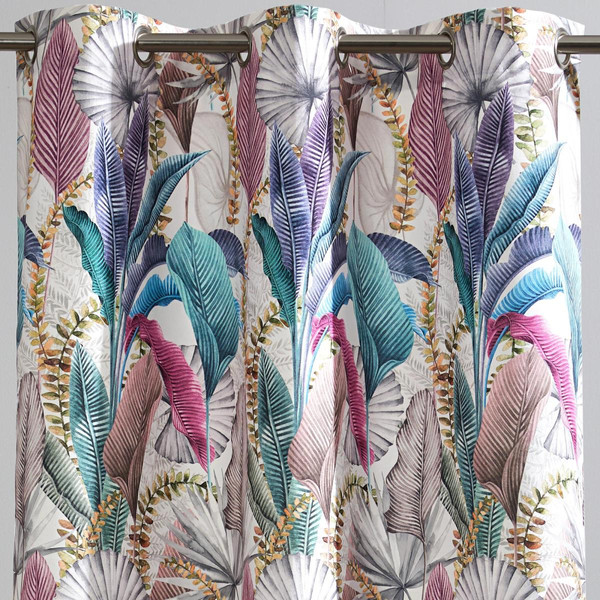 Rideau multicolore en polyester 135x180 RUBENS