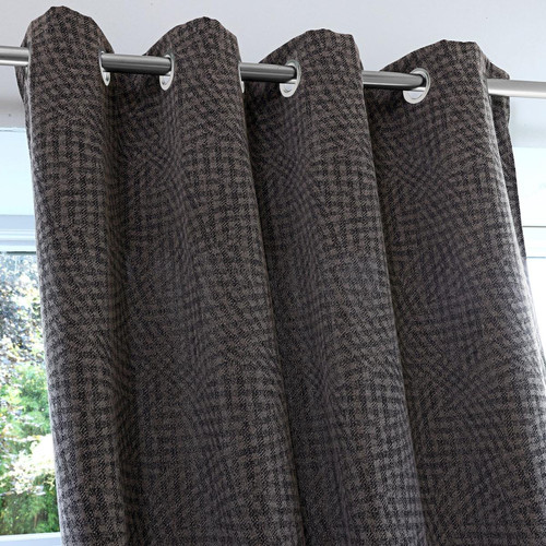 Rideau Isolant et Epais Gris MOUSTIER  becquet  - Textile design