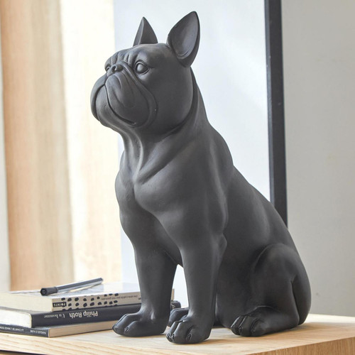 Statuette chien GRRR becquet  - Statue resine design