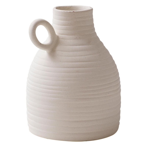 Vase décoratif beige - becquet - Objet deco design