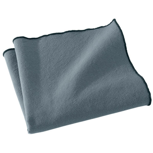 Serviette de table HONO bleu en coton - Cuisine salle de bain