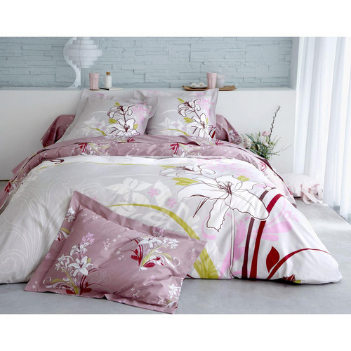 Taie d'oreiller ou de traversin à fleurs BECQUET - Multicolore - becquet - Promos deco design 40 a 50