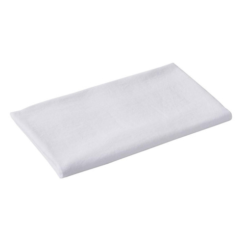 Drap Plat 100% Lin Blanc - Blanc des vosges - Blanc des vosges linge de lit