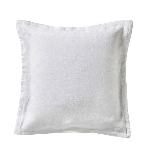 Taie d'oreiller 100% Lin Blanc - Blanc des vosges - Blanc des vosges linge de lit