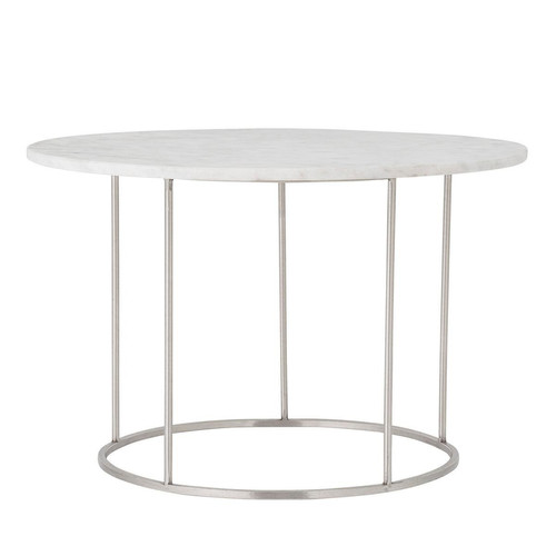 Table Basse BERA Blanc en Marbre - Promos deco design 20 a 30