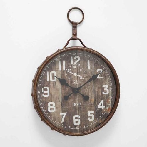 Horloge Murale Isabella Boltze  - Edition Vintage Déco et Luminaires