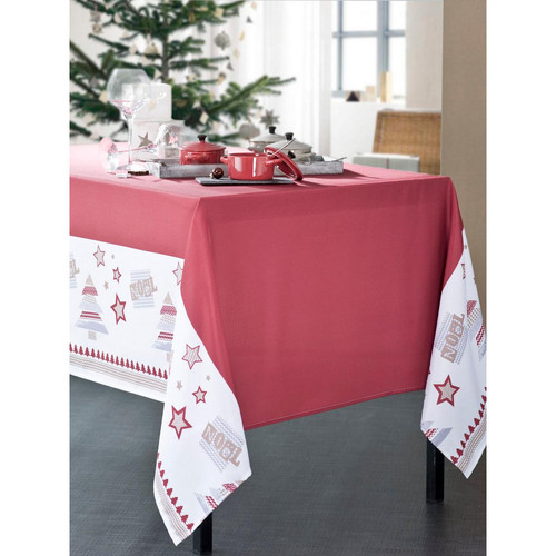 Nappe JOYEUX  NOEL Rouge - Deco table noel design
