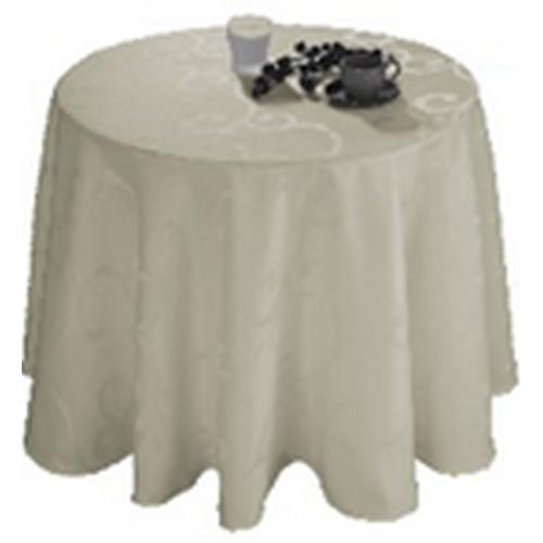 Nappe ronde 170 Madigan Sable Calitex  - Salle a manger