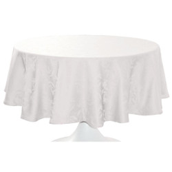 Nappe Textile OMBRA Ronde Blanc