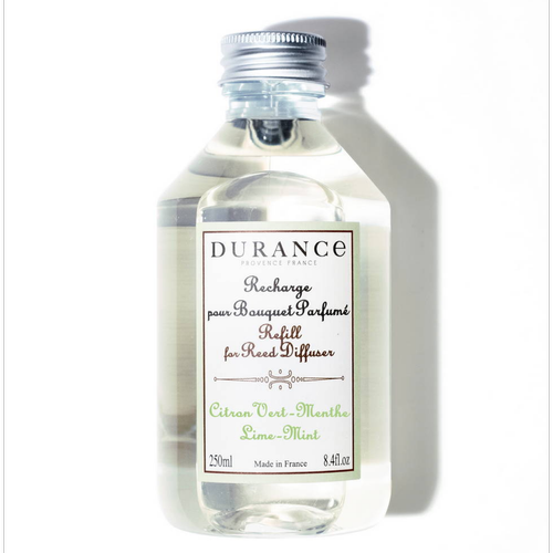 Recharge Pour Bouquet Parfumé Citron Vert Menthe Durance  - Parfum ambiance bougie durance