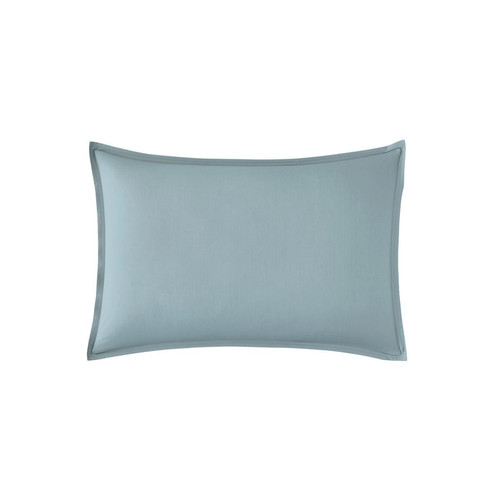 Taie d'oreiller en percale de coton, Première, Bleu glacier, Essix - Essix - Chambre lit