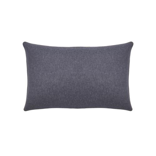 Taie d'oreiller unie en flanelle de coton chambray, Frisson Essix  - Nouveautes deco design