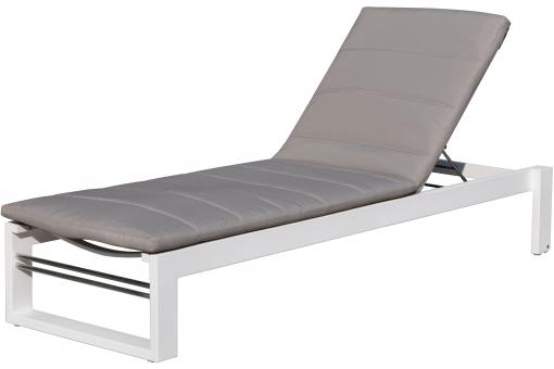 Transat Bain De Soleil Gris TOTORAL 3S. x Home  - Chaise longue et hamac design