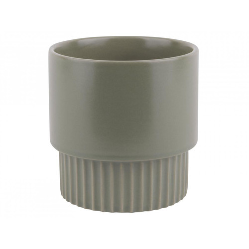 Cache-Pot Medium Gris Mat - Vase design