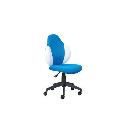 Chaise De Bureau Enfant JESSI Bleu/Blanc 3S. x Home  - Mobilier de bureau