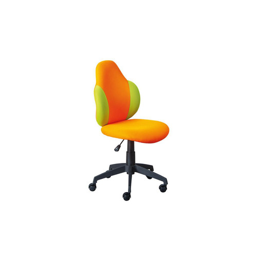 Chaise De Bureau Enfant JESSI Orange/Vert 3S. x Home  - Chaise de bureau