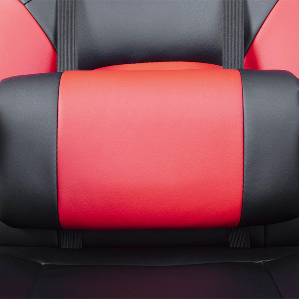 Chaise de Bureau Rouge/Noir DEVEL