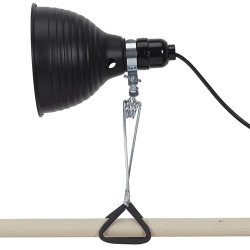 Lampe Clip Loft Noire - Promos deco luminaire