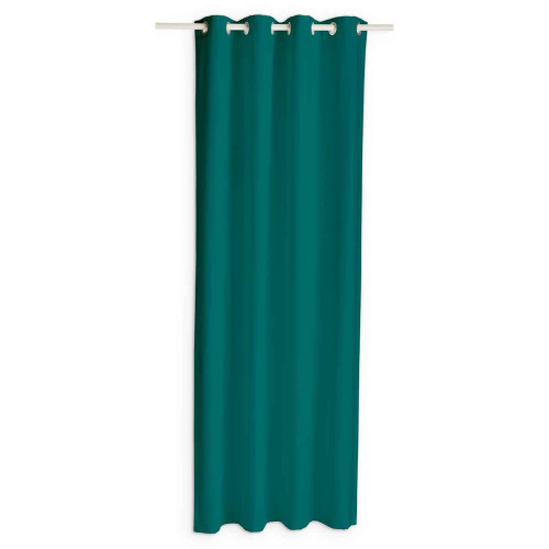 Rideau Isolant Thermique 140 x 240 cm Polyester Uni Emeraude - Today - Deco luminaire vert