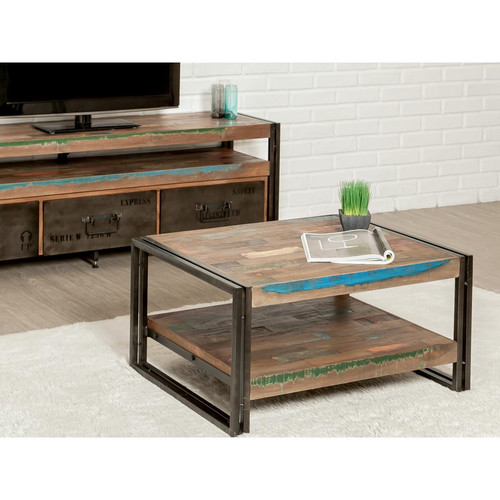Table basse LOFT 80 x 60 cm - Table basse bois design