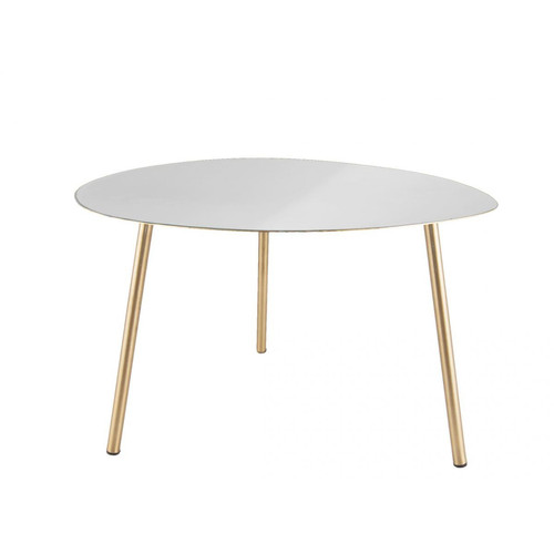 Table Basse OVOID Small Blanc - Promos deco design 40 a 50