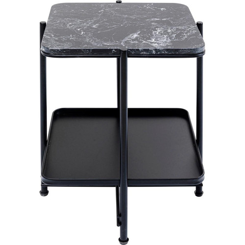 Table d'Appoint BENNET 39 x 39 cm - Table d appoint noire