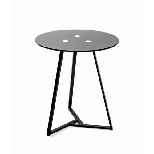 Table d'Appoint Plateau En Verre - Table d appoint design