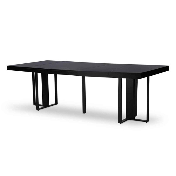Table Extensible TERESA Noir Pieds Noir