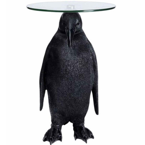Table d'appoint Animal Mme Pingouin Ø32cm - Edition Contemporain Salon