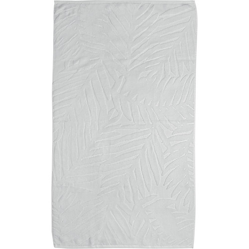 Drap de douche uni PALME Blanc 70 x 130 cm - Les ateliers du linge