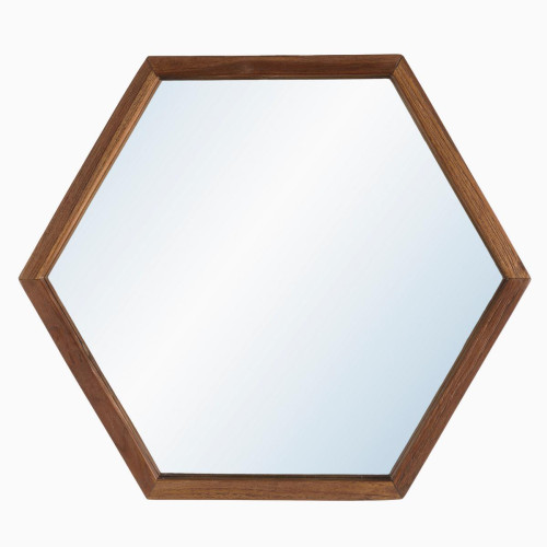 Miroir SIXTINE "L" forme hexagone Macabane  - Miroir design